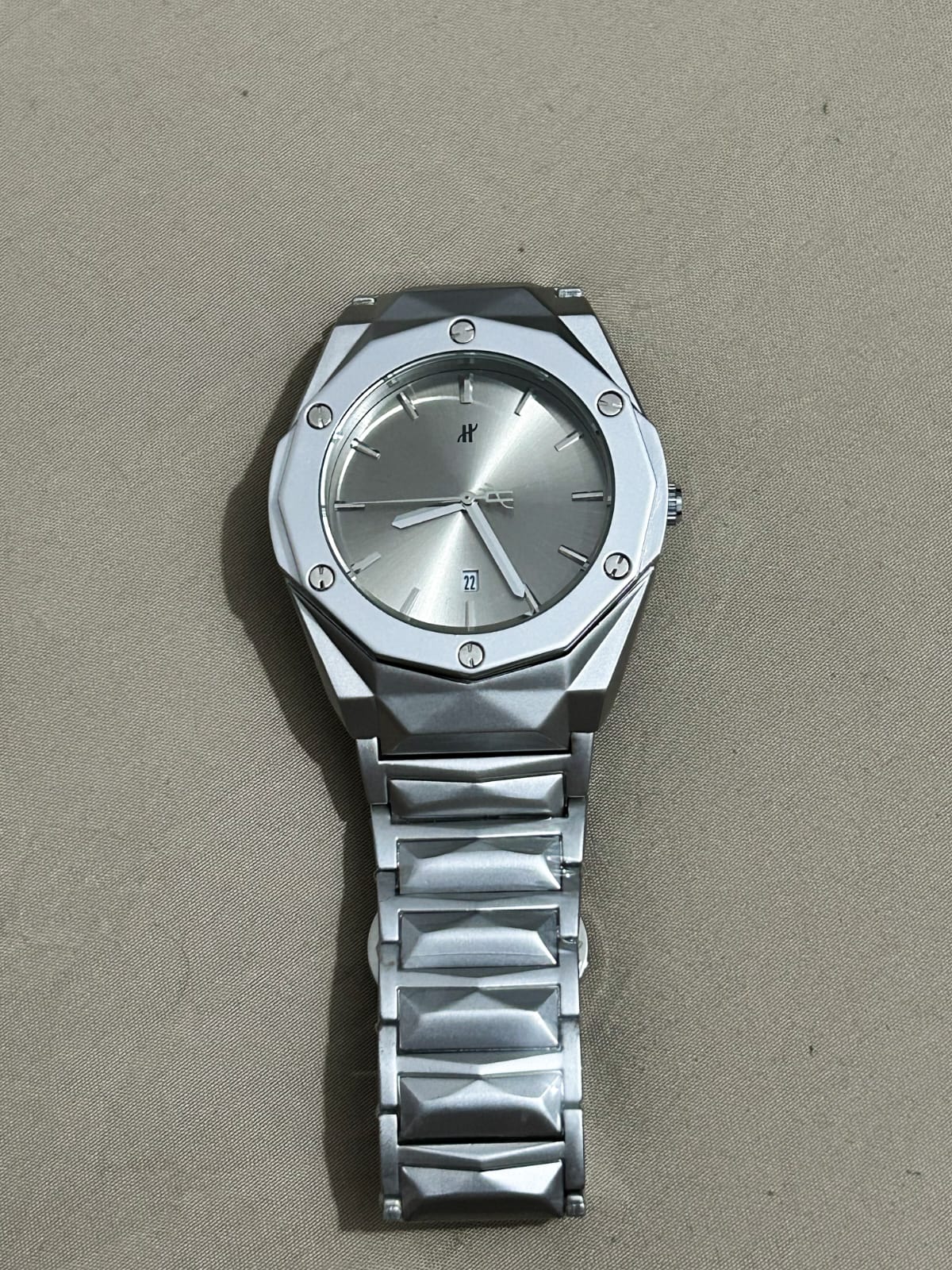 Hublot Decagon Silver Classic
