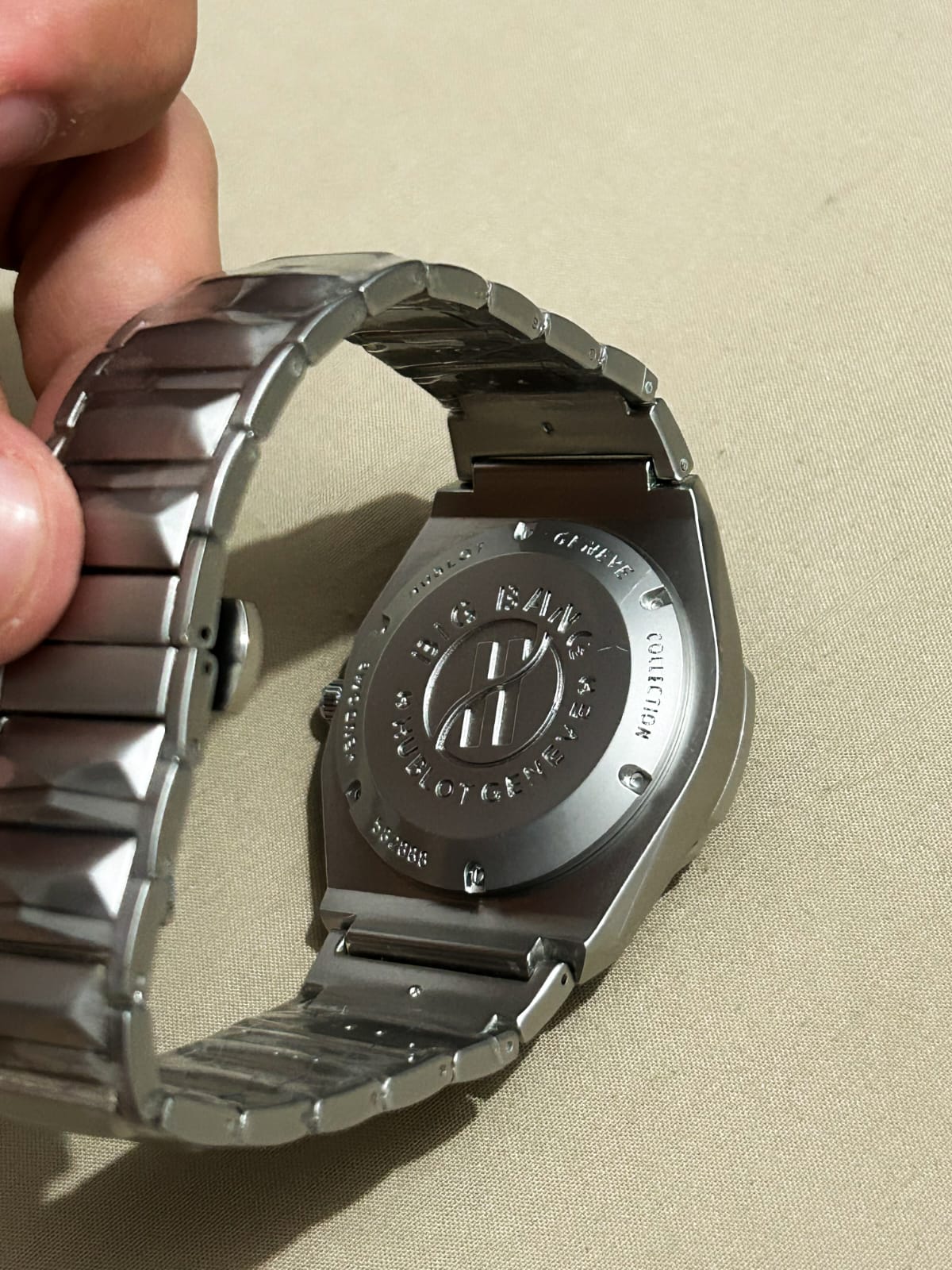 Hublot Decagon Silver Classic