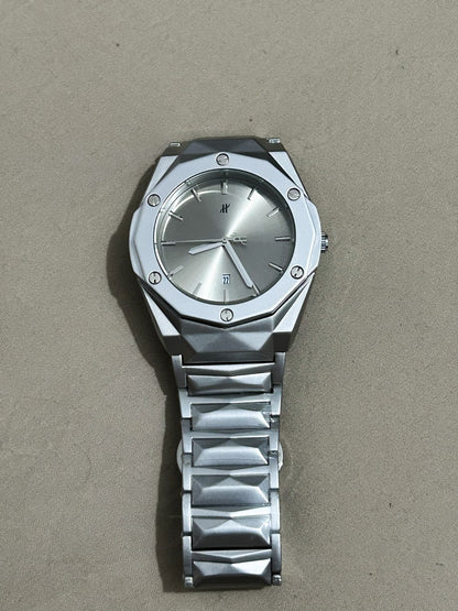 Hublot Decagon Silver Classic
