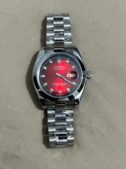 Rolex Semi-Automatic Red Wine