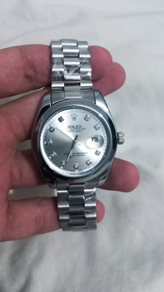 Rolex Semi-Automatic Silver